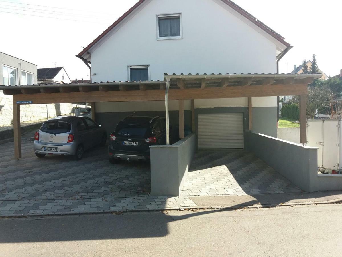Apartment Günzblick Ellzee Dış mekan fotoğraf